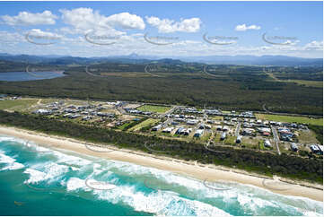 Aerial Photo Casuarina Beach NSW Aerial Photography