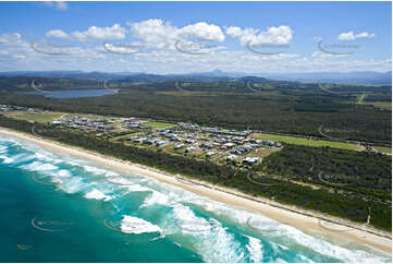 Aerial Photo Casuarina Beach NSW Aerial Photography