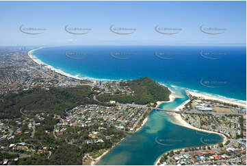 Aerial Photo Burleigh Heads QLD Aerial Photography