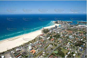 Aerial Photo Kirra QLD Aerial Photography