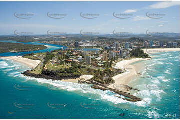 Aerial Photo Coolangatta QLD Aerial Photography