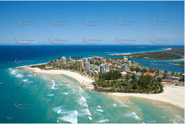 Aerial Photo Coolangatta QLD Aerial Photography