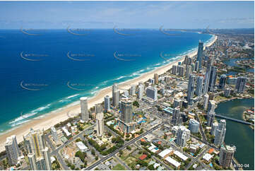 Aerial Photo Surfers Paradise QLD Aerial Photography