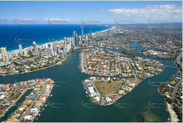 Aerial Photo Chevron & Cronin Island QLD Aerial Photography