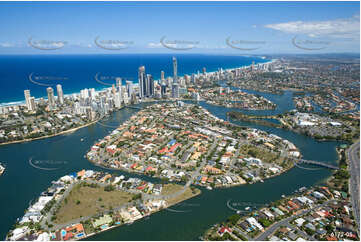 Aerial Photo Chevron & Cronin Island QLD Aerial Photography