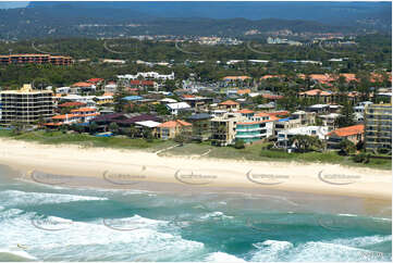 Aerial Photo Mermaid Beach QLD Aerial Photography