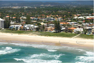 Aerial Photo Mermaid Beach QLD Aerial Photography