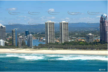 Aerial Photo Main Beach QLD Aerial Photography