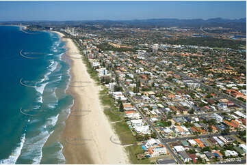 Aerial Photo Mermaid Beach QLD Aerial Photography