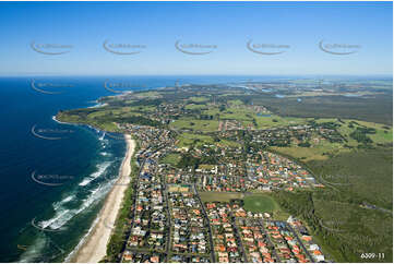 Aerial Photo Lennox Head NSW Aerial Photography