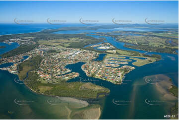 Aerial Photo Yamba NSW Aerial Photography