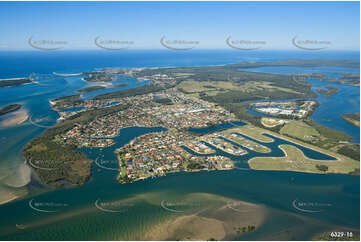 Aerial Photo Yamba NSW Aerial Photography