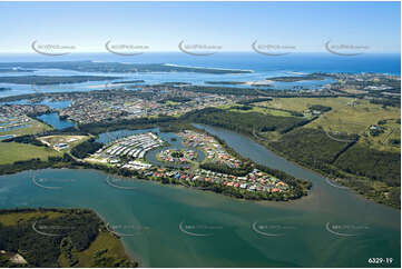 Aerial Photo Yamba NSW Aerial Photography