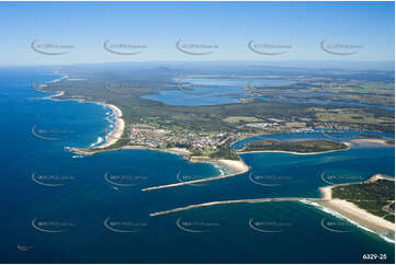 Aerial Photo Yamba NSW Aerial Photography