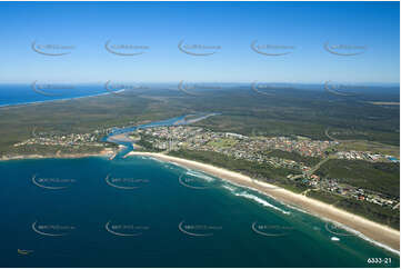 Aerial Photo Evans Head NSW Aerial Photography