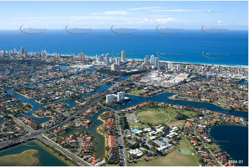 Aerial Photo Mermaid Waters QLD Aerial Photography