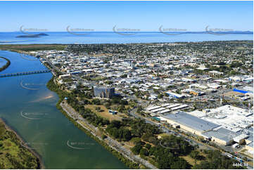 Aerial Photo Mackay CBD QLD Aerial Photography