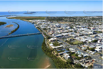 Aerial Photo Mackay CBD QLD Aerial Photography