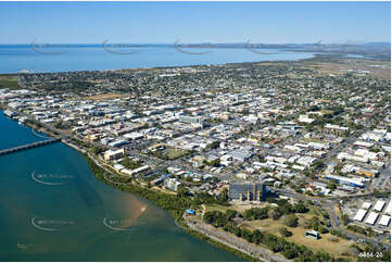 Aerial Photo Mackay CBD QLD Aerial Photography