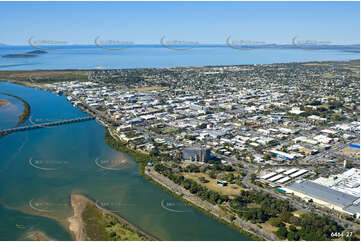 Aerial Photo Mackay CBD QLD Aerial Photography