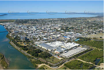 Aerial Photo Mackay CBD QLD Aerial Photography