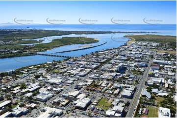 Aerial Photo Mackay CBD QLD Aerial Photography