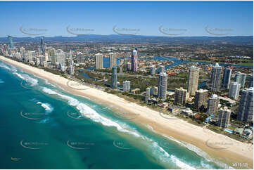 Aerial Photo Main Beach QLD Aerial Photography