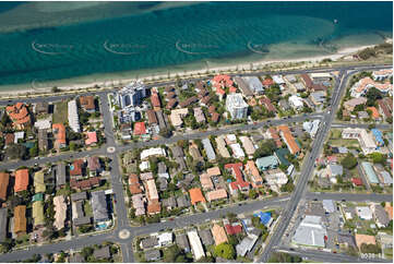 Aerial Photo Biggera Waters QLD Aerial Photography