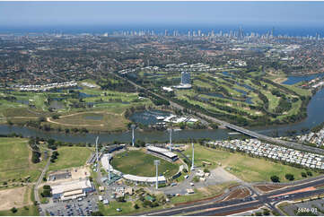 Aerial Photo Carrara QLD Aerial Photography