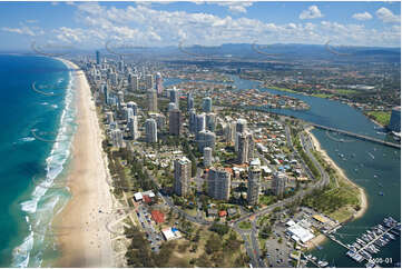 Aerial Photo Main Beach QLD Aerial Photography