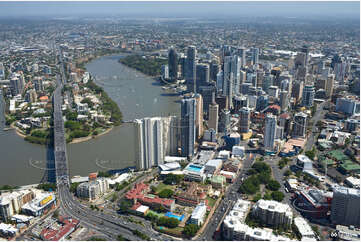 Aerial Photo Brisbane CBD QLD Aerial Photography