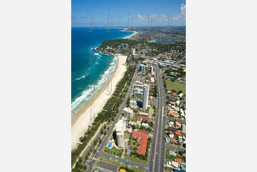 Aerial Photo Burleigh Heads QLD Aerial Photography