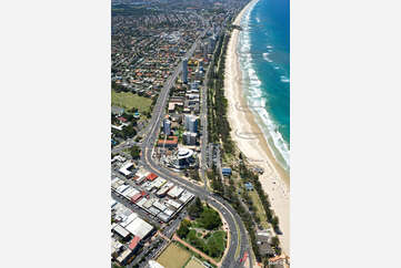 Aerial Photo Burleigh Heads QLD Aerial Photography