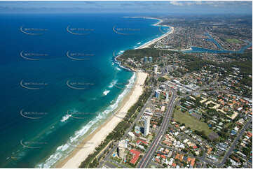 Aerial Photo Burleigh Heads QLD Aerial Photography