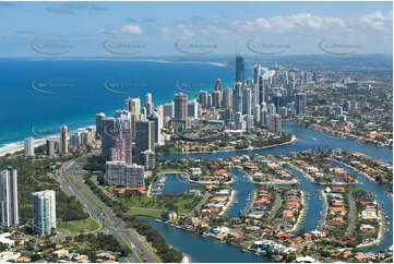 Aerial Photo Surfers Paradise QLD Aerial Photography