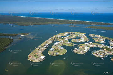 Aerial Photo Sovereign Island QLD Aerial Photography