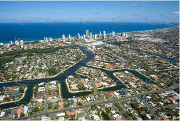 Aerial Photo Broadbeach Waters QLD Aerial Photography