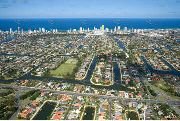 Aerial Photo Broadbeach Waters QLD Aerial Photography