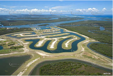 Aerial Photo Jacobs Well QLD Aerial Photography