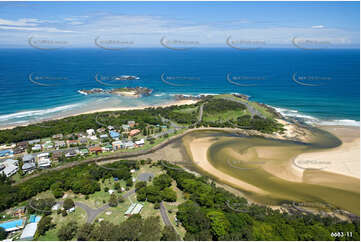 Aerial Photo Sawtell NSW Aerial Photography