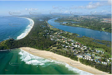 Aerial Photo Fingal Head NSW Aerial Photography