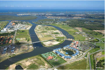 Aerial Photo Hope Island QLD Aerial Photography