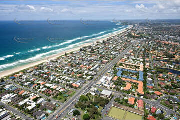 Aerial Photo Mermaid Beach QLD Aerial Photography