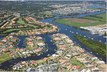 Aerial Photo Hope Island QLD Aerial Photography