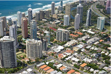 Aerial Photo Main Beach QLD Aerial Photography