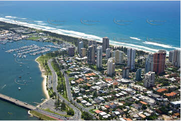 Aerial Photo Main Beach QLD Aerial Photography