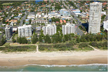 Aerial Photo Burleigh Heads QLD Aerial Photography