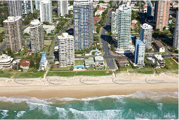 Aerial Photo Main Beach QLD Aerial Photography