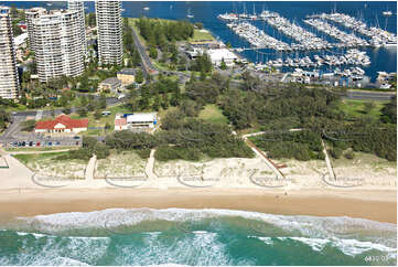 Aerial Photo Main Beach QLD Aerial Photography