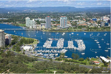 Aerial Photo Main Beach QLD Aerial Photography